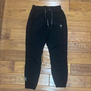 Three Nails Men's Black Jogger Pants